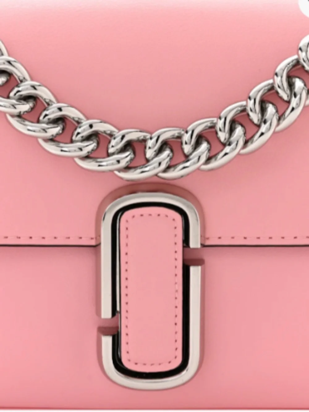 Marc Jacobs J Bag In Quartz Pink